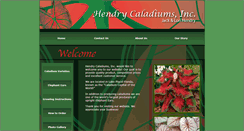 Desktop Screenshot of hendrycaladiums.com